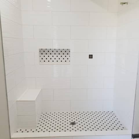 Shower Flooring & Countertops